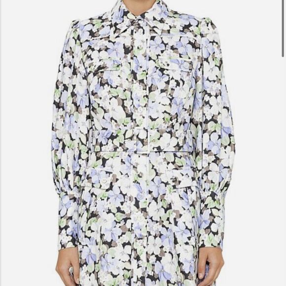 NWOT zimmermann ninety-six shirt dress - Picture 3 of 15